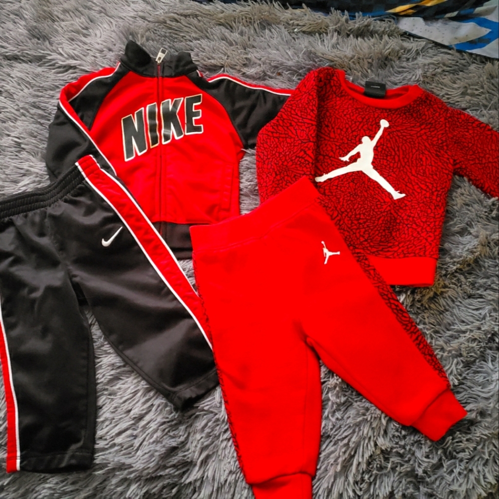 Nike and Jordan outfit
